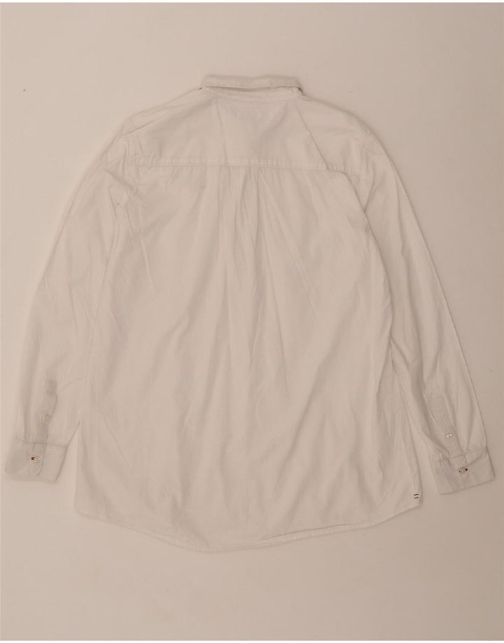 Maglietta pullover da donna Tommy Hilfiger UK 16 grande bianca