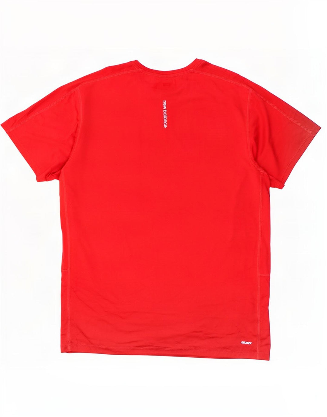 T-shirt da uomo New Balance Top grande rosso in poliestere