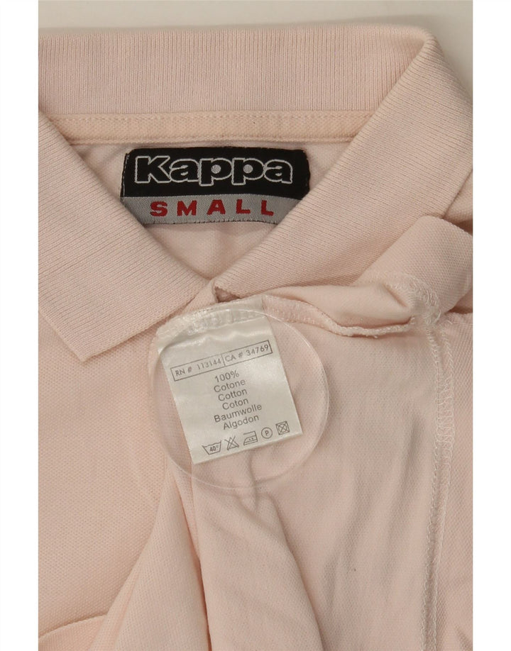 KAPPA Mens Polo Shirt Small Pink Cotton Vintage Kappa and Second-Hand Kappa from Messina Hembry 