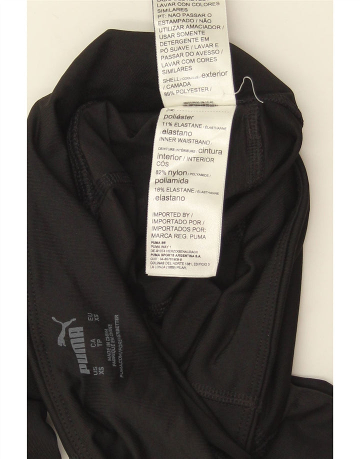 Leggings Puma da donna UK 4 XS poliestere nero