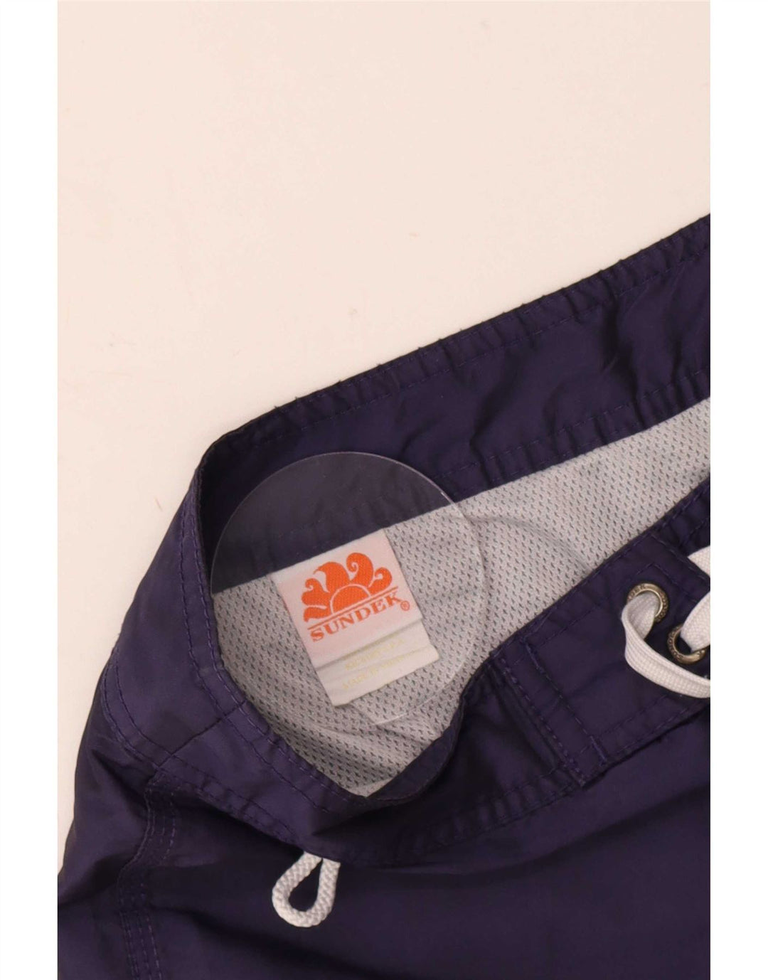 Pantaloncini da bagno da uomo Sundek medio poliestere blu navy