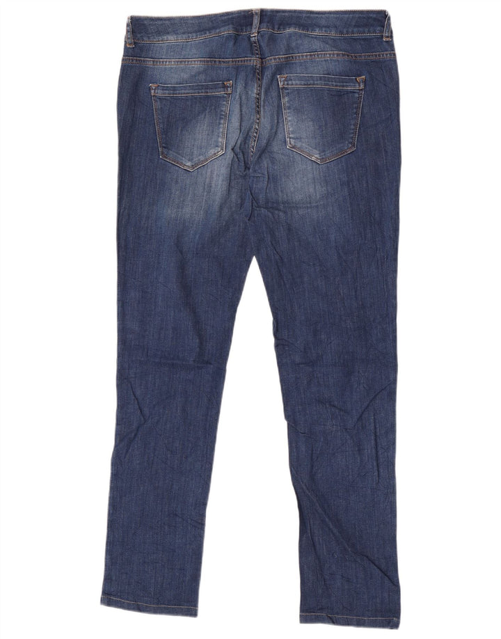 Jeans slim fit slim da donna Massimo Dutti W36 L31 Blu navy