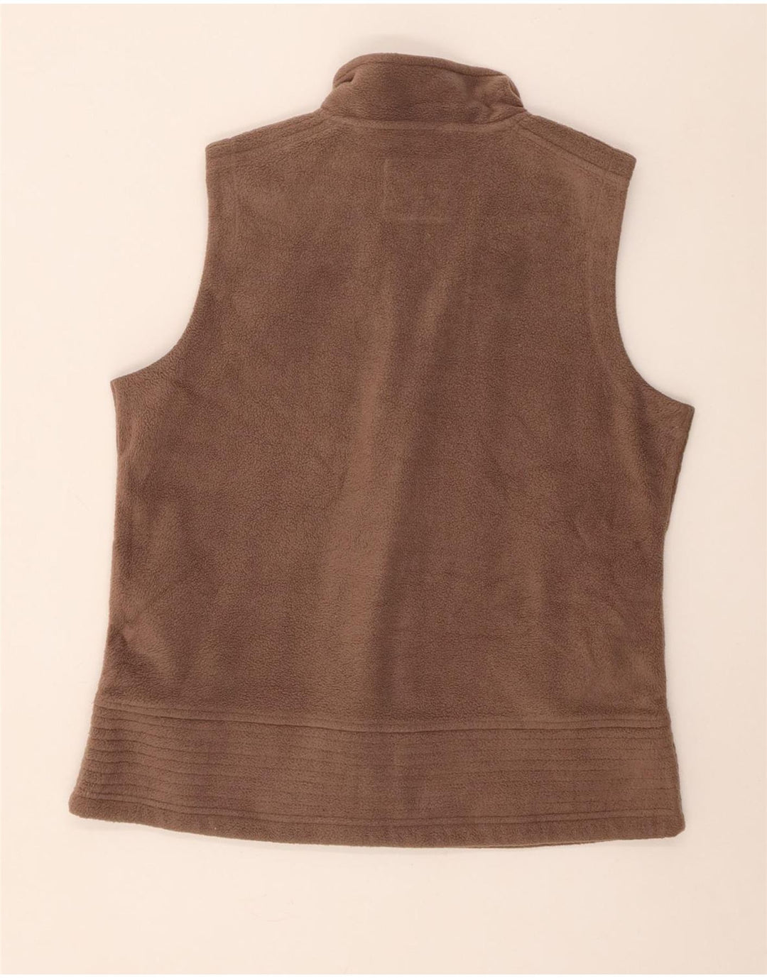 Gilet in pile da donna M&Co UK 16 grande poliestere marrone