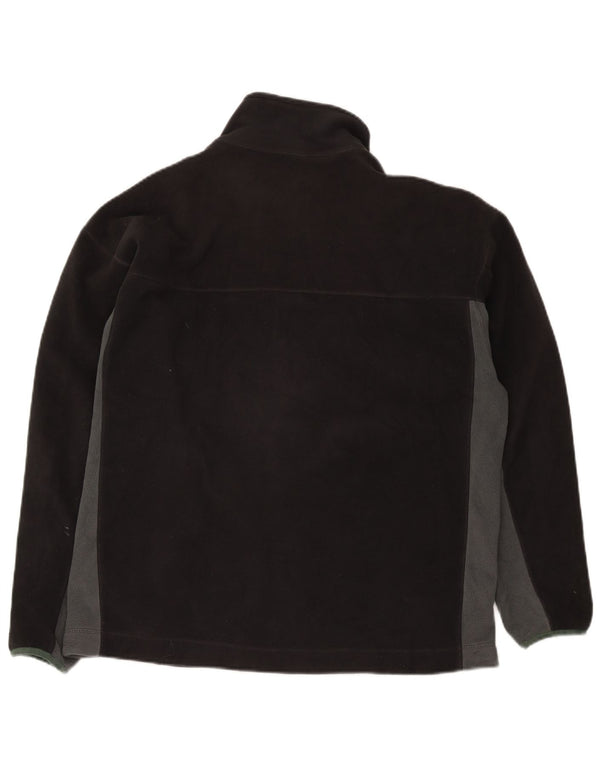 Giacca in pile Marks & Spencer da uomo blu Harbour UK 38 medio nero