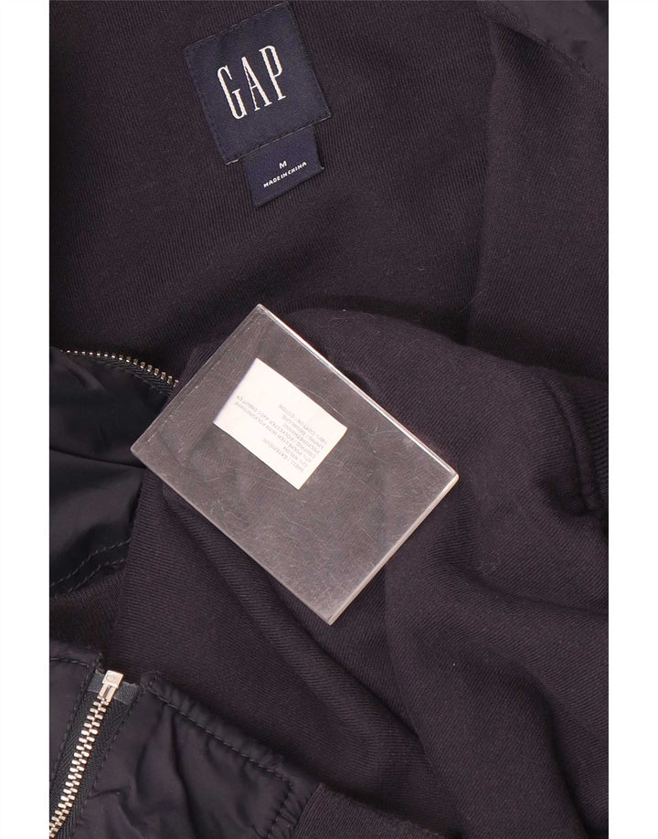 Giubbotto bomber da uomo Gap UK 38 nylon blu navy medio