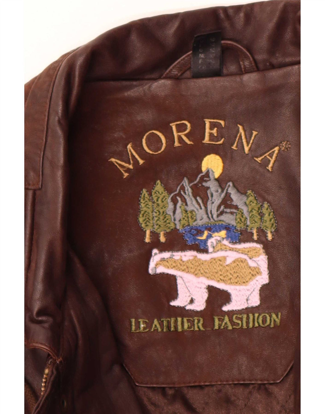 Giacca in pelle da uomo Morena IT 52 XL Marrone