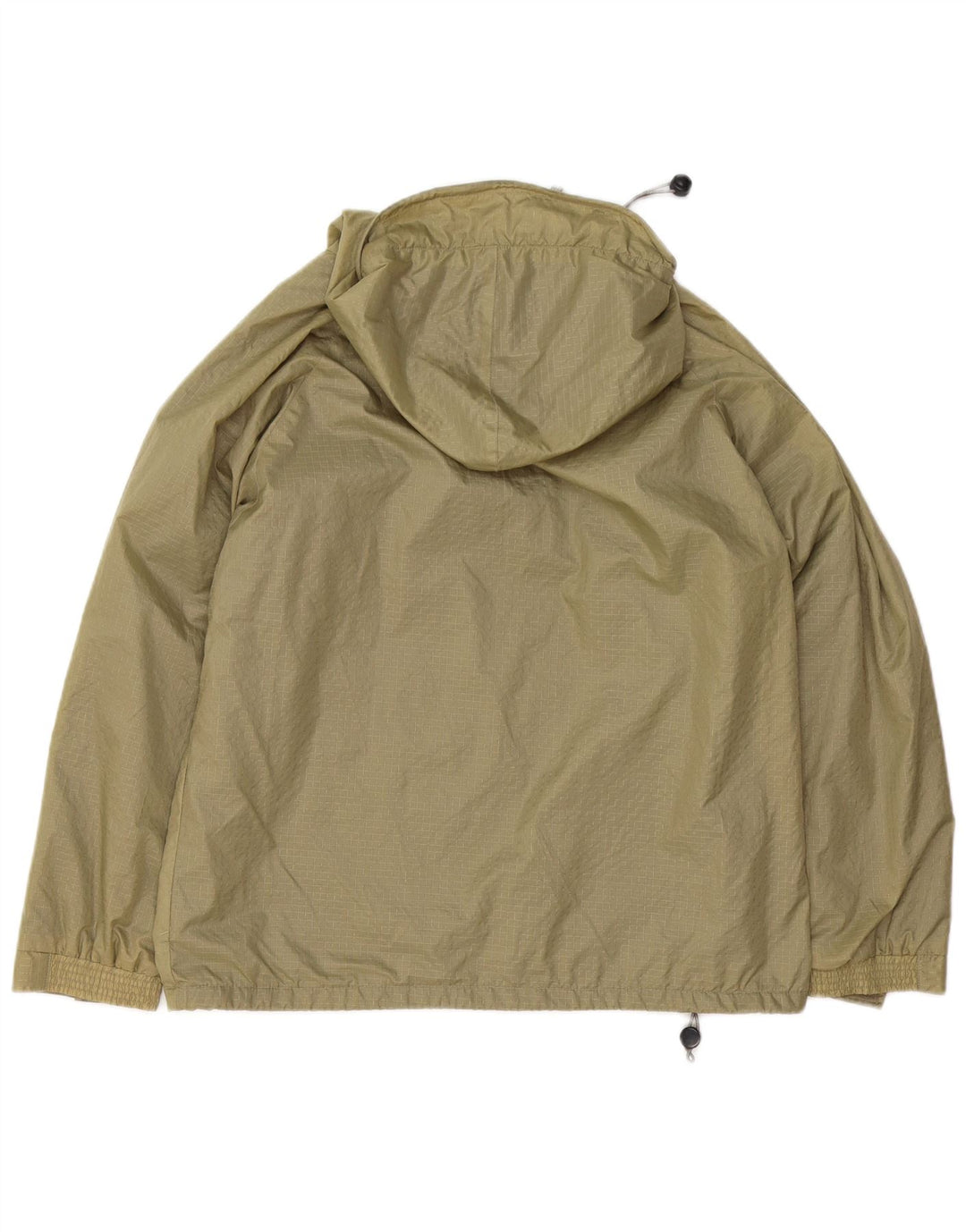 Giacca antipioggia oversize con cappuccio da donna Invicta UK 12 Medium Khaki Gingham
