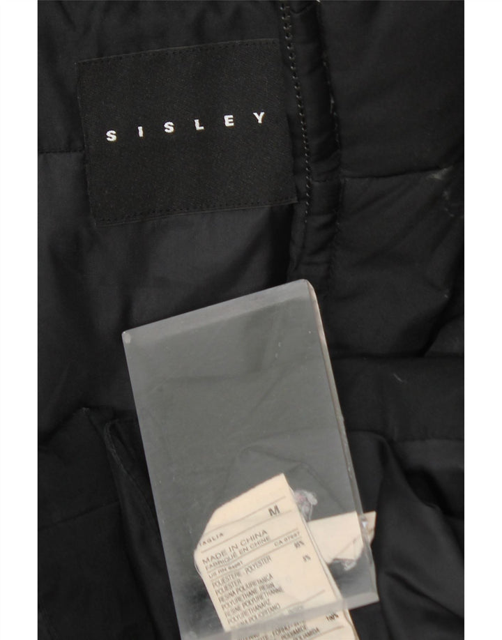 Giacca imbottita da donna SISLEY UK 14 poliestere nero medio