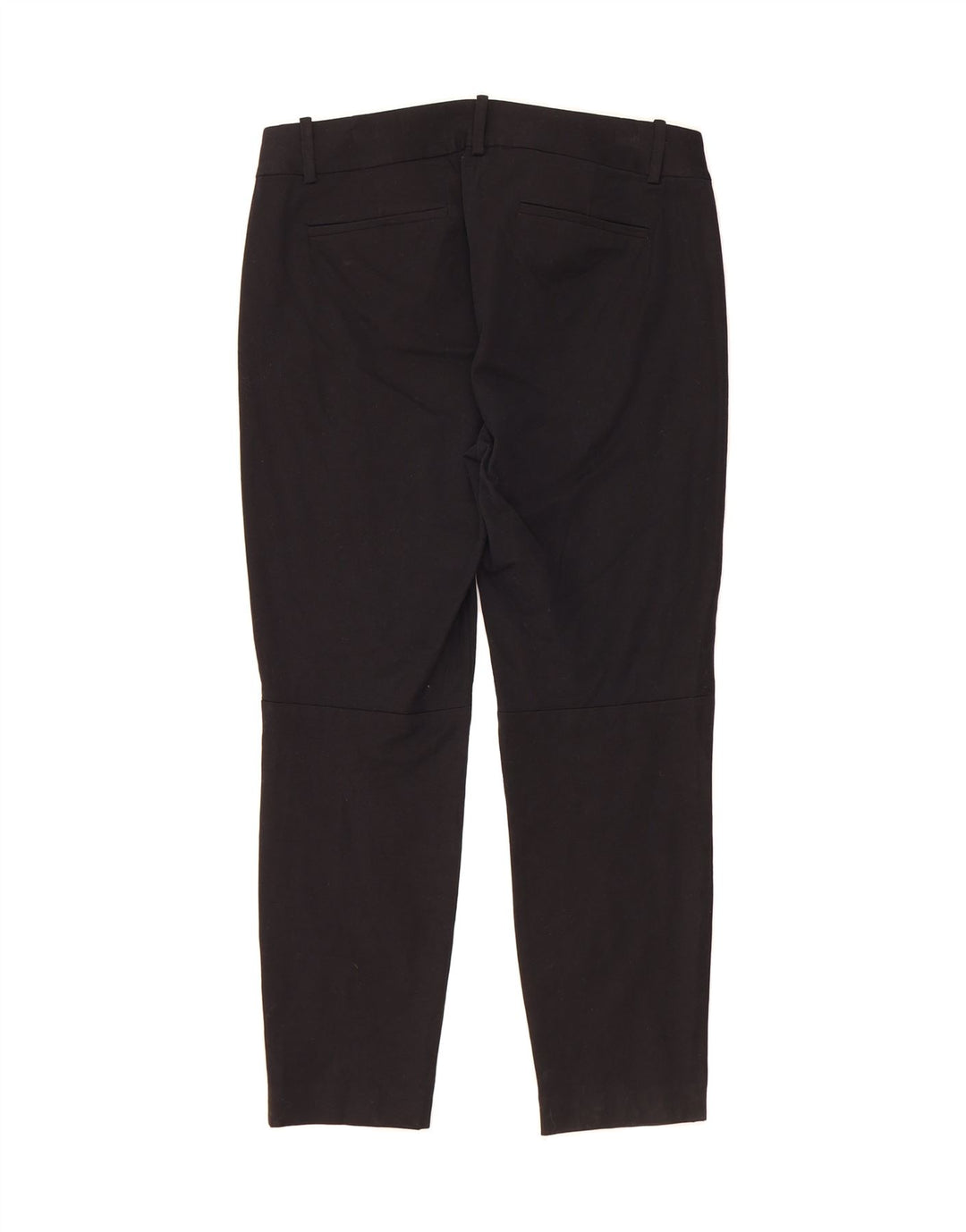 J. CREW Womens Slim Cropped Trousers US 8 Medium W32 L24 Black Cotton Vintage J. Crew and Second-Hand J. Crew from Messina Hembry 