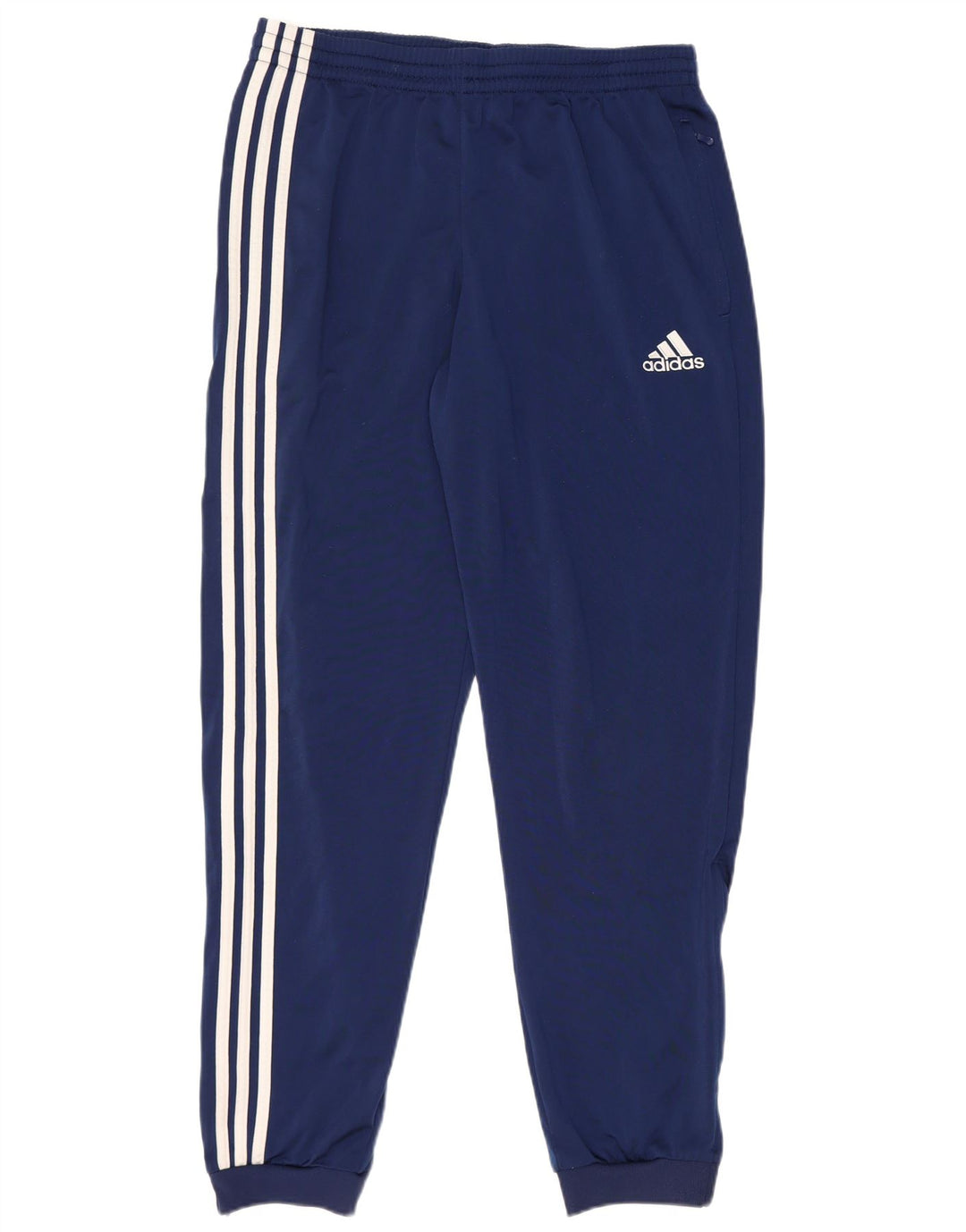Pantaloni da tuta da uomo ADIDAS Joggers UK 40/42 Poliestere blu navy medio
