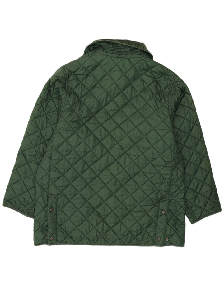 Giacca trapuntata da uomo Henri Lloyd UK 40 Large Green Nylon