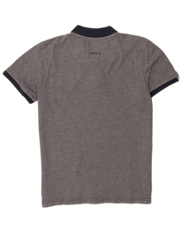 Polo da uomo Jack & Jones XL in cotone blu