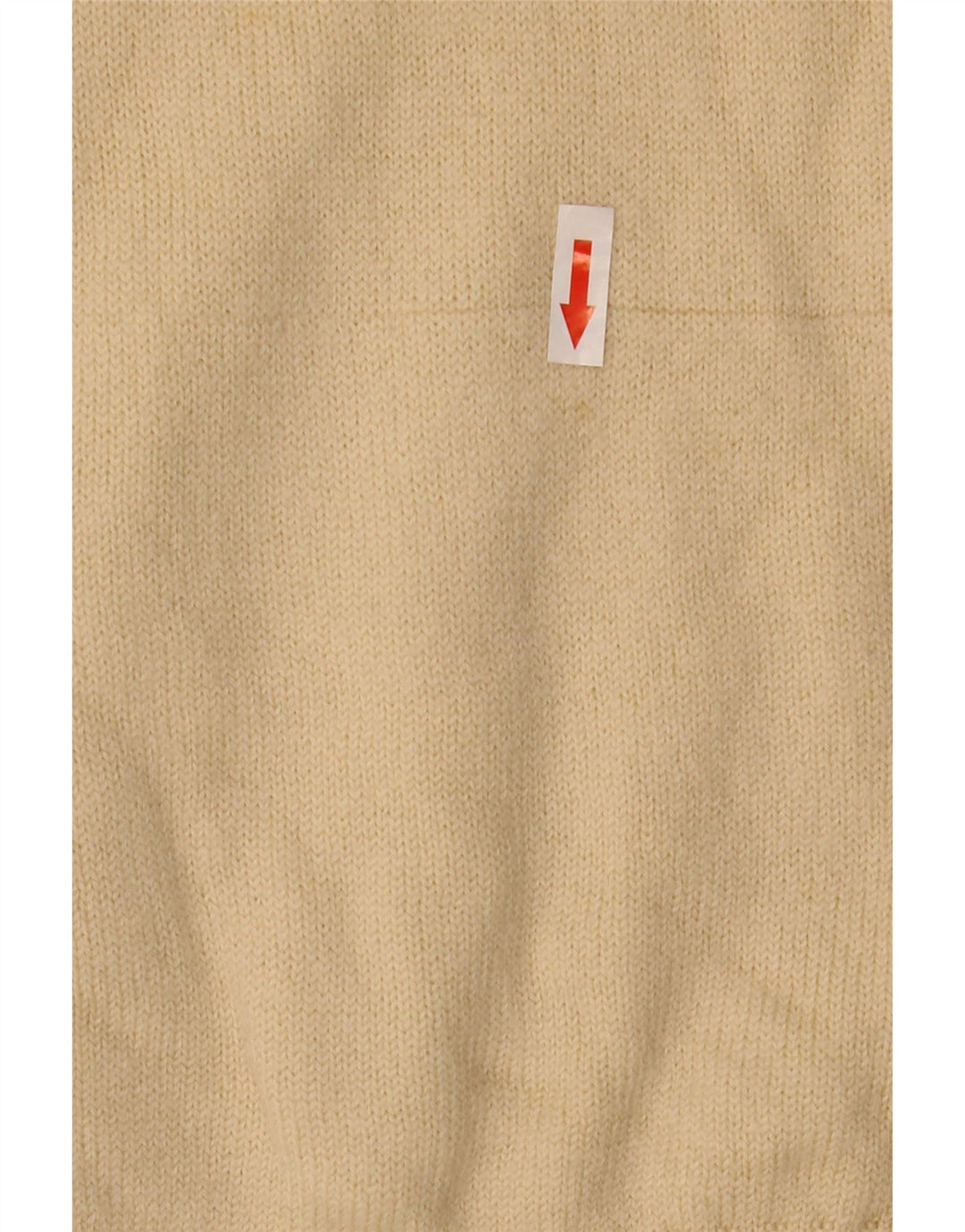 Maglione corto da donna Gran Sasso con collo alto UK 10 piccolo Beige
