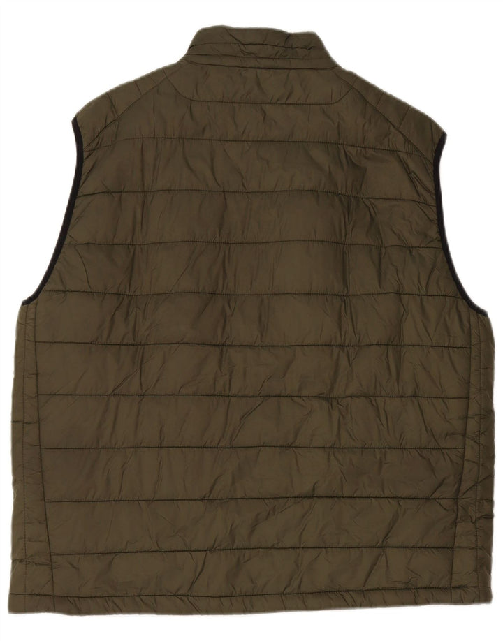 Gilet imbottito da uomo Zara UK 44 2XL Cachi