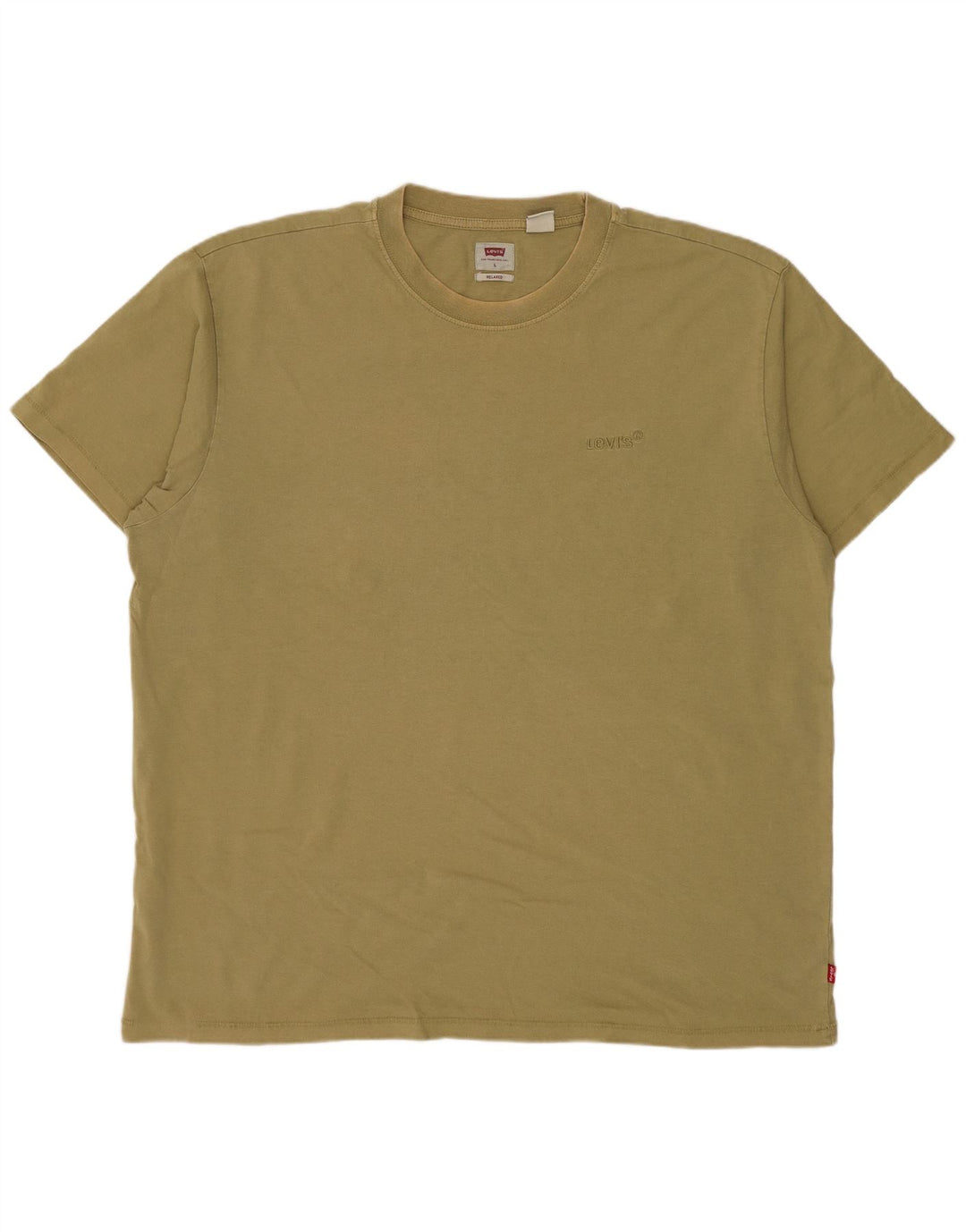 T-shirt Levi's da uomo dalla vestibilità comoda, taglia grande, color kaki