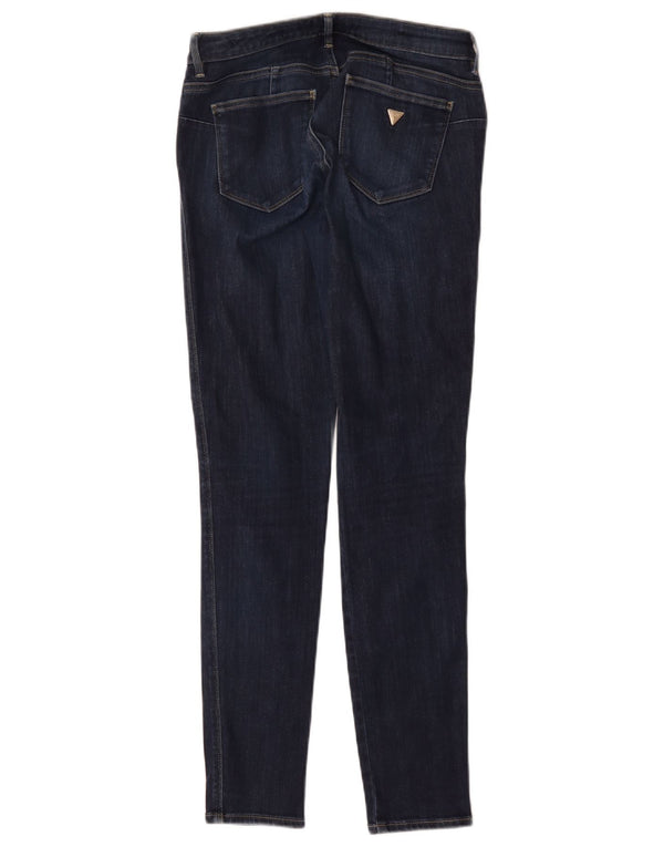 Jeans Guess Curve X Skinny da donna W28 L30 in cotone blu navy