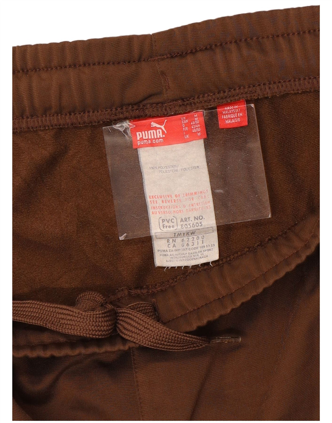 Pantaloni da tuta da donna PUMA UK 12 Poliestere color block marrone medio