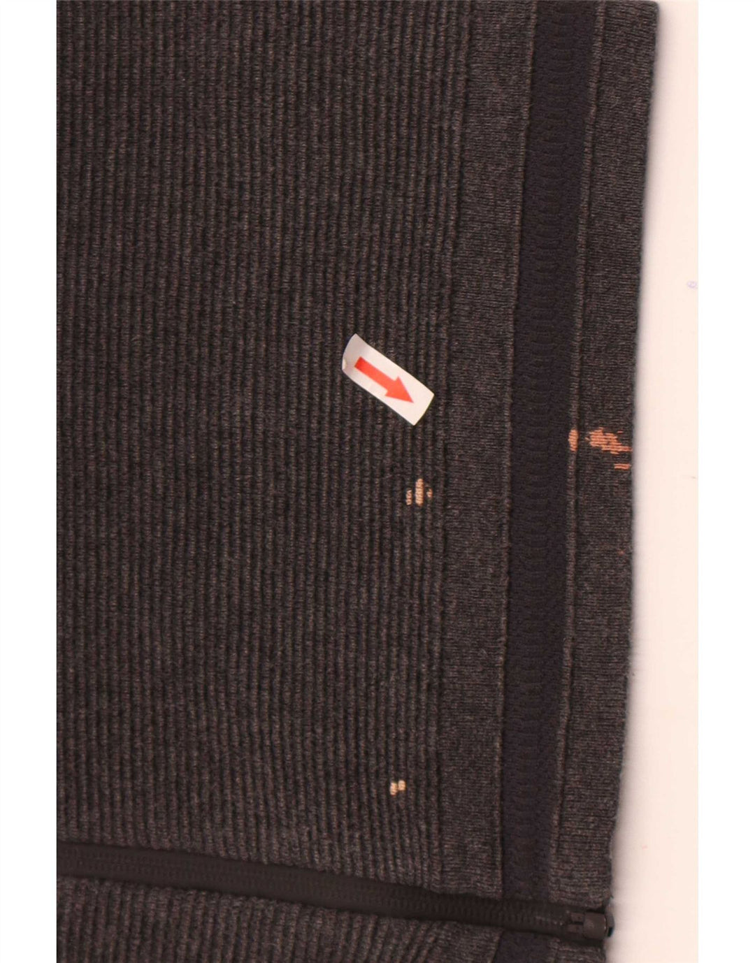 Maglione cardigan da uomo Zara in cotone a righe grandi grigie