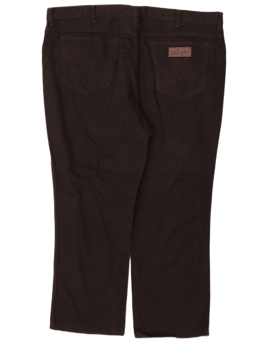 Jeans dritti da uomo Wrangler Texas W46 L30 cotone nero