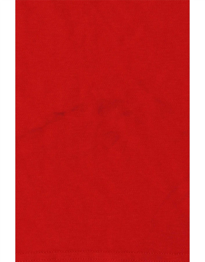 Polo senza maniche Kappa da donna UK 10 piccola rossa