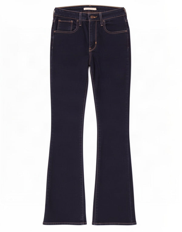 Jeans Levi's da donna 725 bootcut a vita alta W26 L31 cotone blu navy