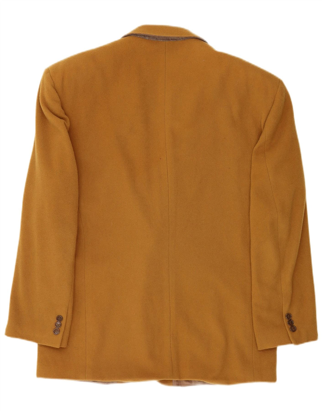 Enrico Coveri Giacca Blazer a 2 Bottoni da Uomo IT 50 Large Marrone Lana