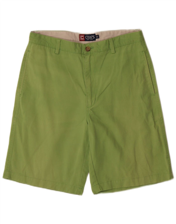Pantaloncini chino da uomo CHAPS W32 cotone verde medio