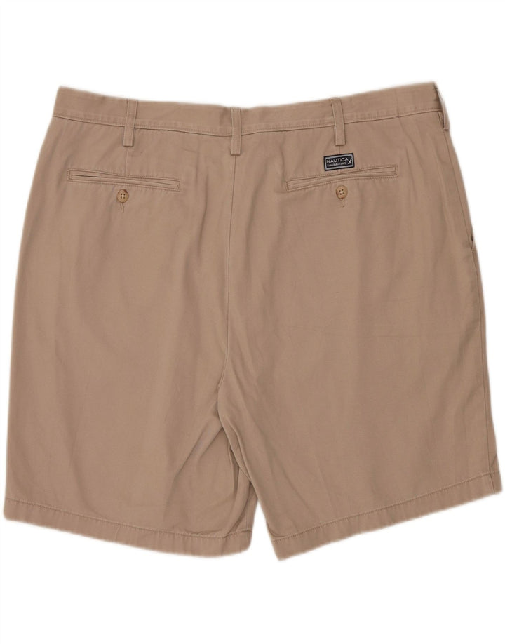Pantaloncini chino da uomo NAUTICA W40 XL in cotone beige