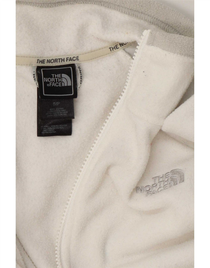 Giacca in pile da donna The North Face UK 10 Small Poliestere color block bianco