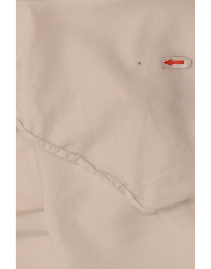 Abito chemisier oversize da donna Zara UK 16 grande bianco