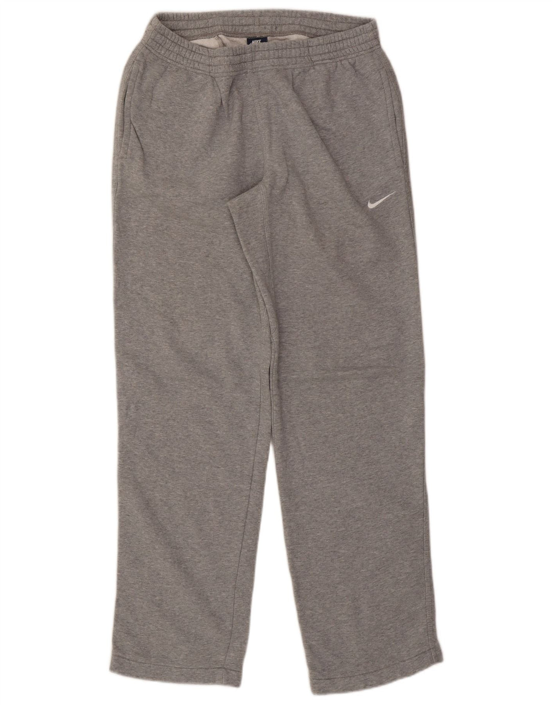 Pantaloni della tuta da uomo Nike in cotone grigio medio