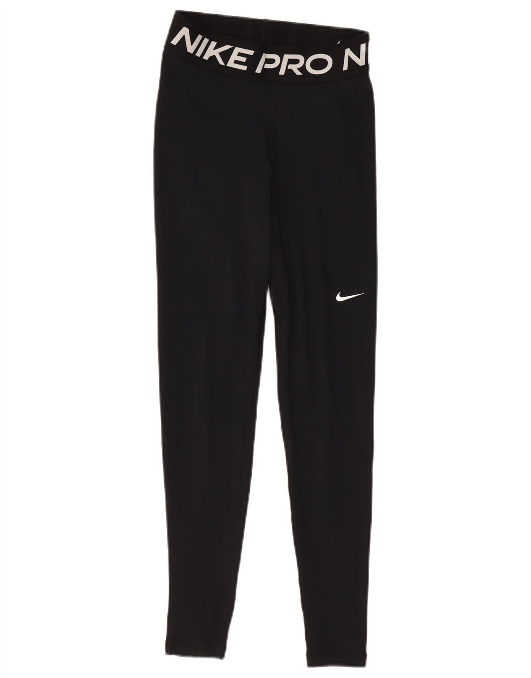 Leggings grafici NIKE da donna Dri Fit UK 4 XS poliestere nero