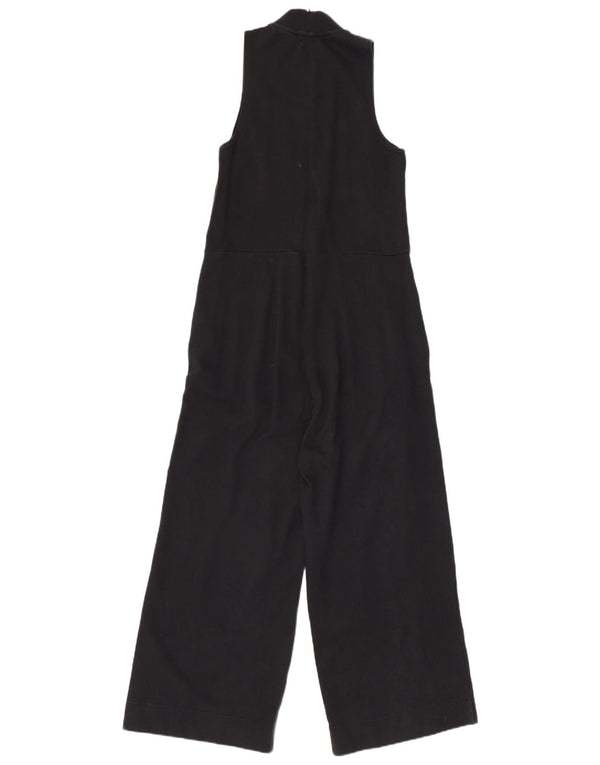 Tuta senza maniche da donna Nike UK 6 XS cotone nero