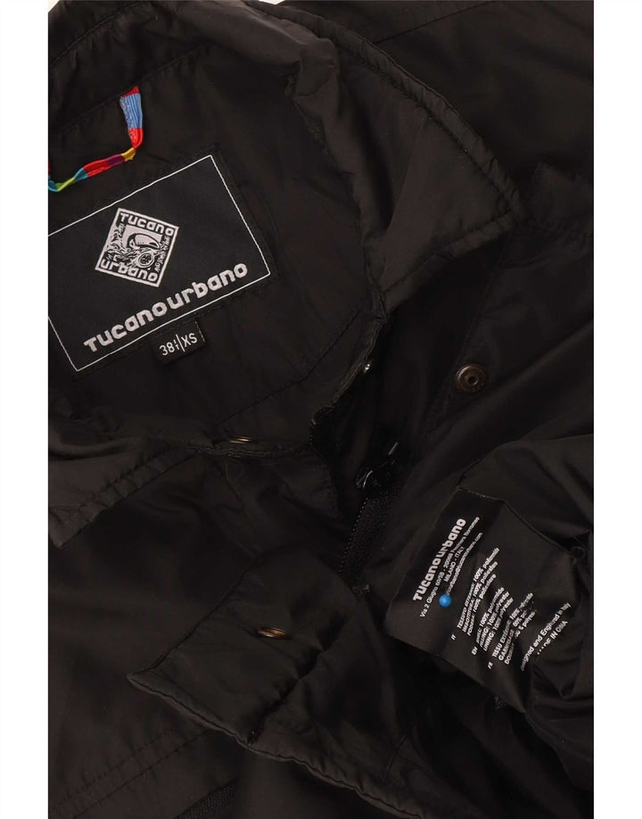 Giacca utility oversize da donna Tucano Urbano IT 38 XS Nero Poliammide