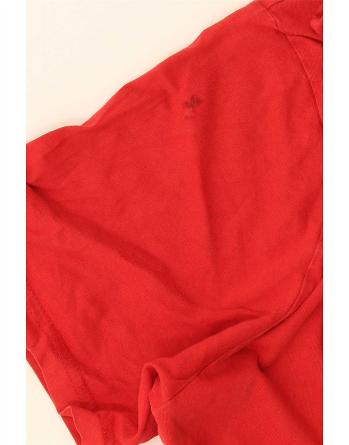 T-shirt grafica da uomo The North Face Top in cotone rosso medio
