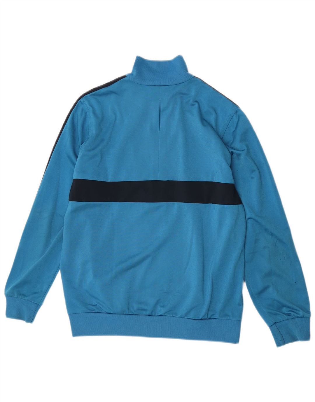 Giacca da tuta da ragazzo Adidas 13-14 anni in poliestere color block blu
