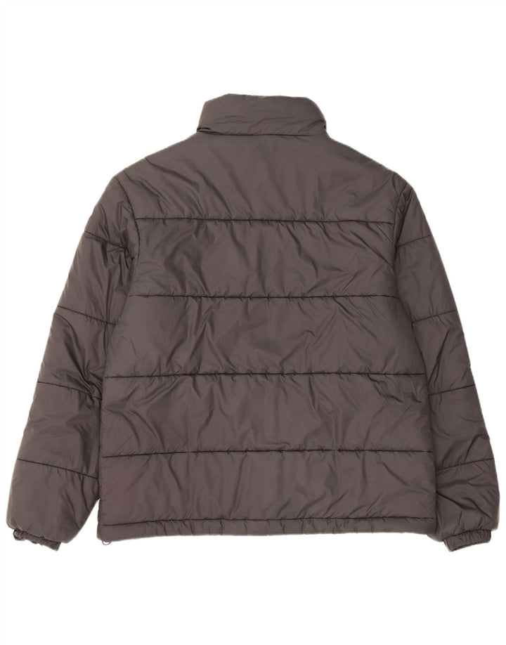 Giacca imbottita Adidas da uomo vestibilità ampia UK 36 piccola poliestere nero
