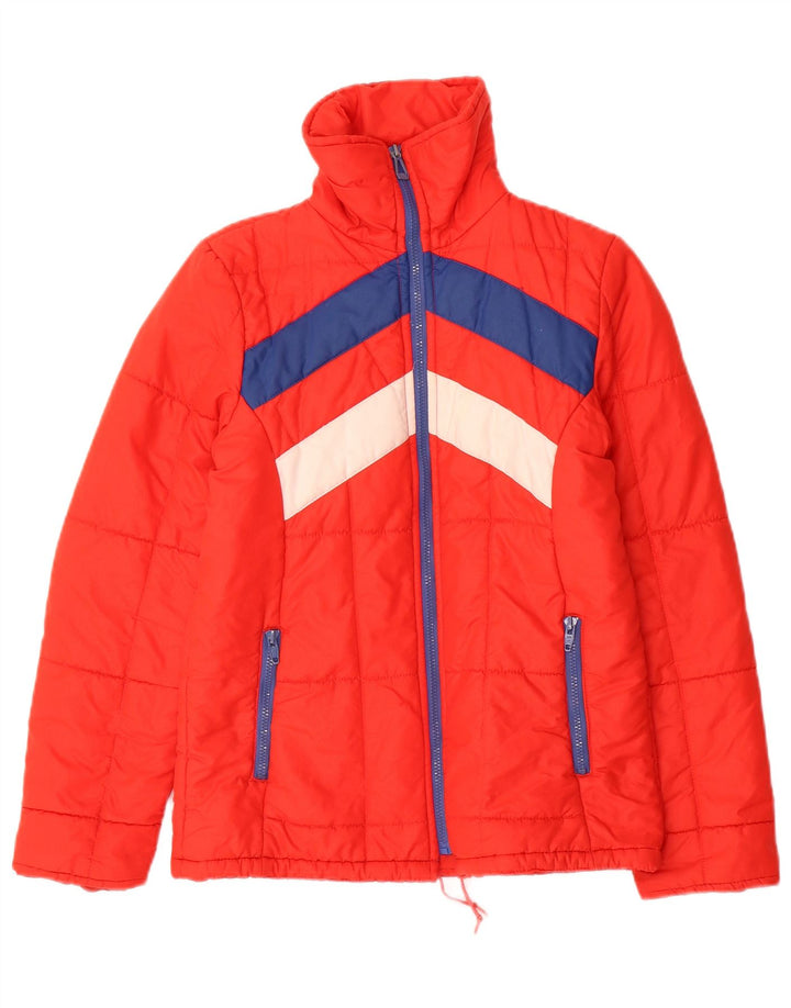 Giubbotto imbottito bambina Elite 13-14 anni Rosso Colourblock in poliammide
