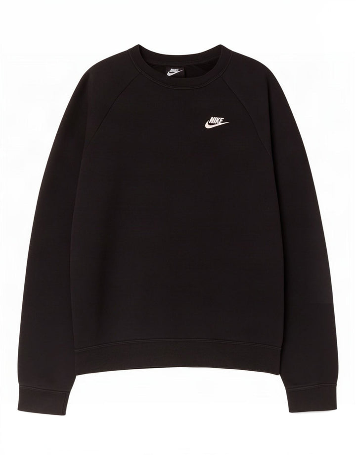 Felpa oversize da donna Nike UK 10 piccola nera