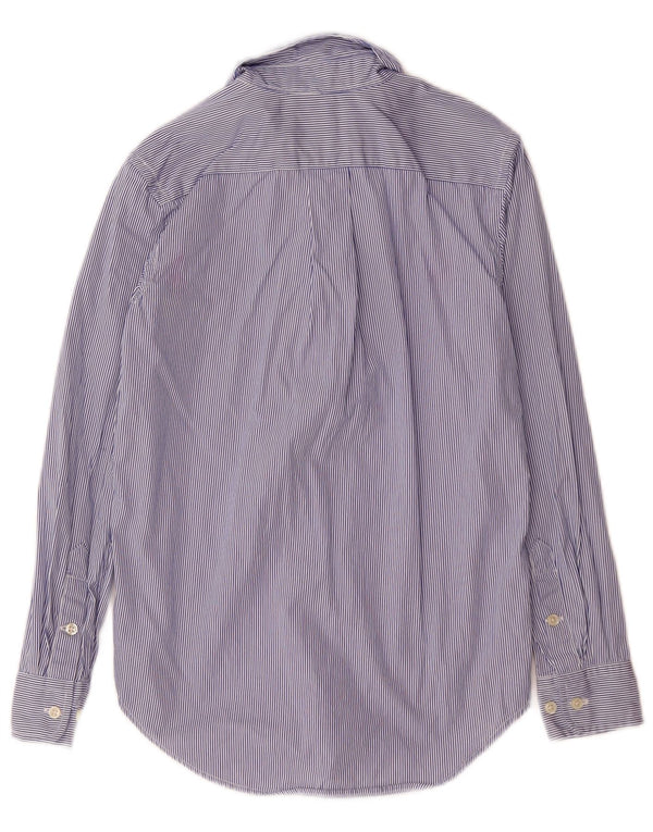 Camicia Ralph Lauren per ragazzi 11-12 anni in cotone gessato blu