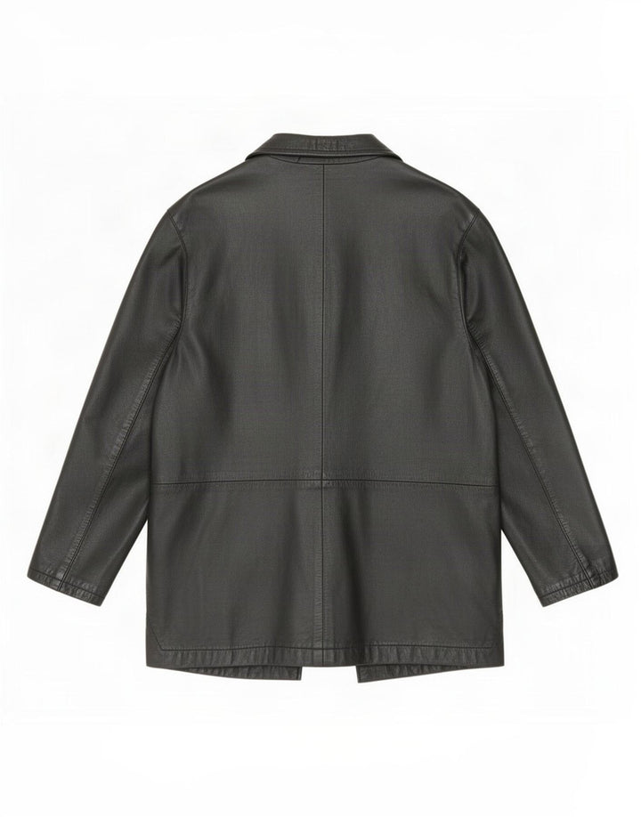 Giacca in Pelle Donna Privilegi IT 46 Large Nera