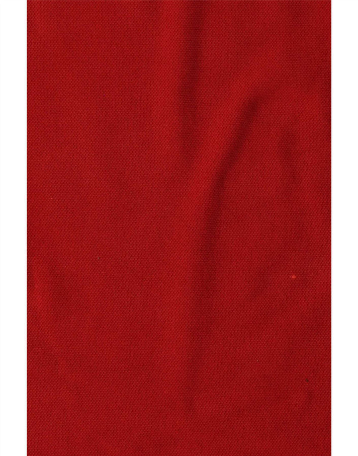 Polo Kappa Uomo Large Rossa In Cotone