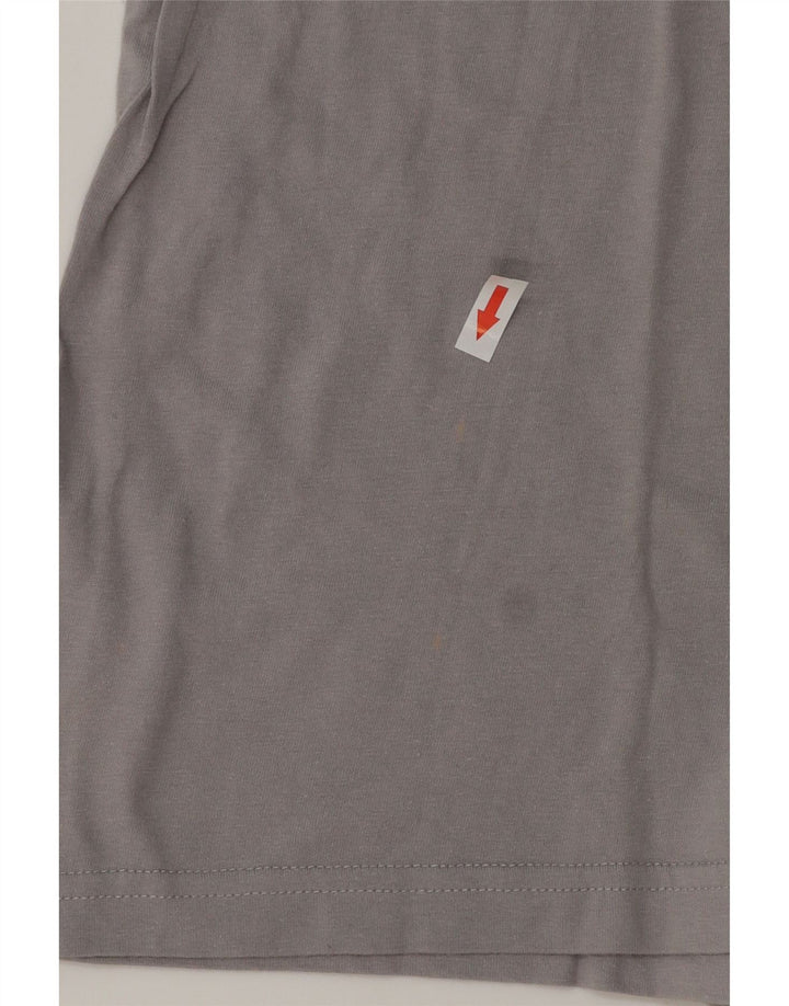 T-shirt uomo Kappa Top 2XL Cotone grigio