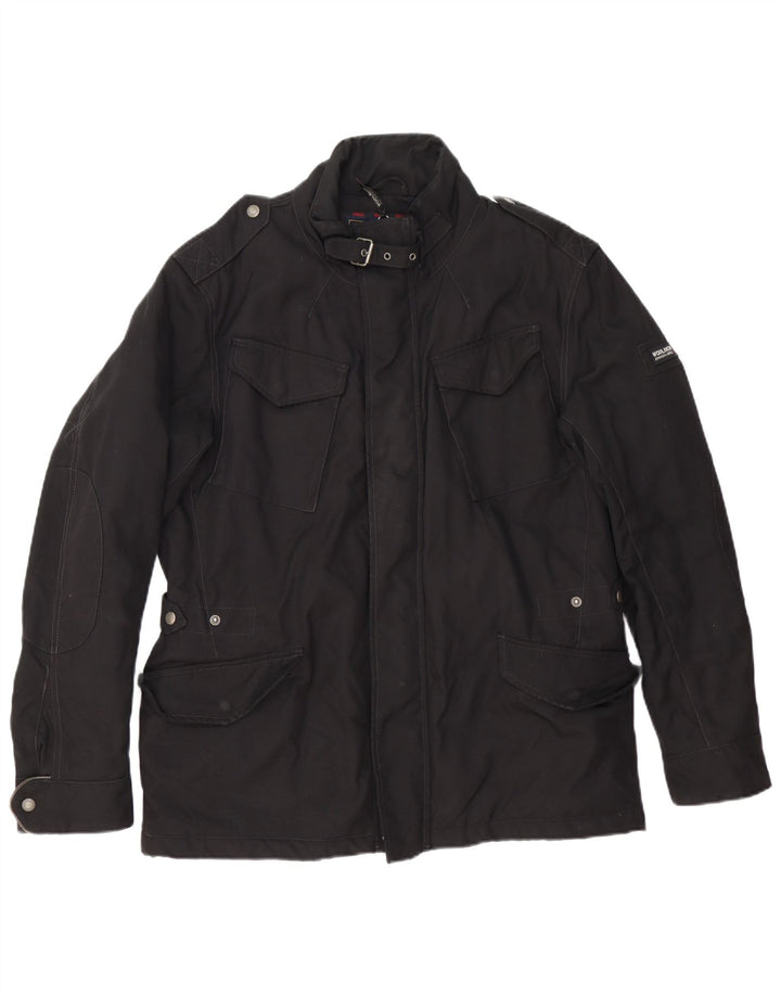 Giacca militare da uomo Woolrich UK 40 grande nera