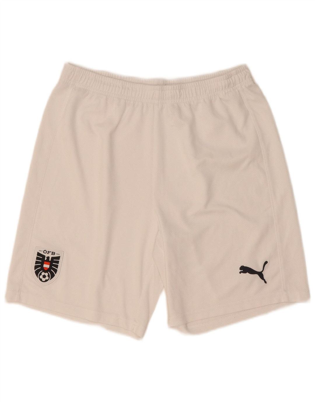 Pantaloncini sportivi Puma da uomo di colore bianco medio