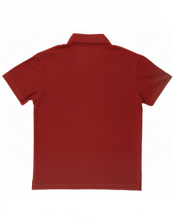 Superdry Mens Polo Shirt XL Maroon Cotton