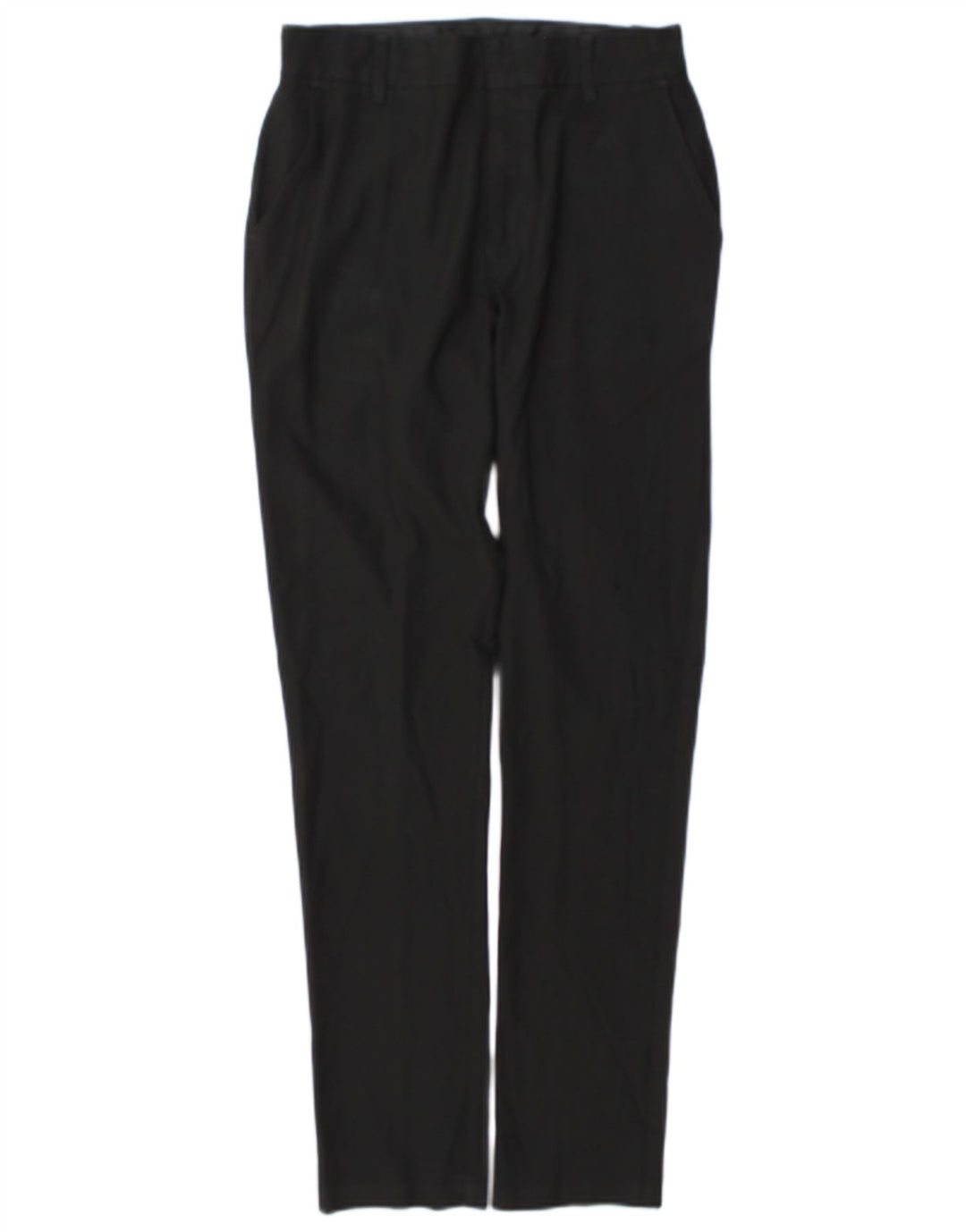 Pantaloni da abito slim Marks & Spencer da ragazzo 13-14 anni W27 L29 poliestere nero