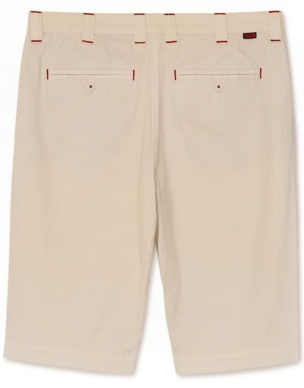Pantaloncini chino da donna Slam IT 46 Large W32 Cotone bianco