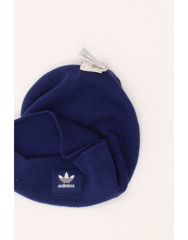 Cappello Beanie da uomo Adidas Taglia unica Blu acrilico