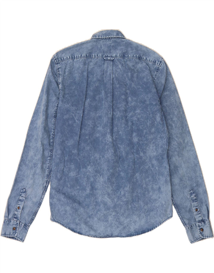 SCOTCH & SODA Mens Denim Shirt Medium Blue Cotton Vintage Scotch & Soda and Second-Hand Scotch & Soda from Messina Hembry 